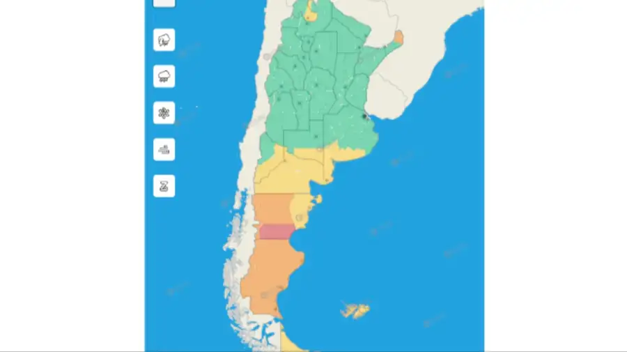 Clima lunes 17 de noviembre