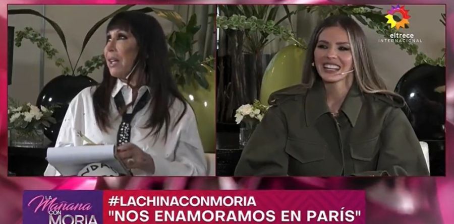 Moria Casán con la China Suárez