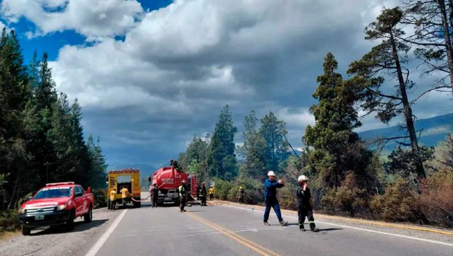 Incendio en el Bolsón 18112025