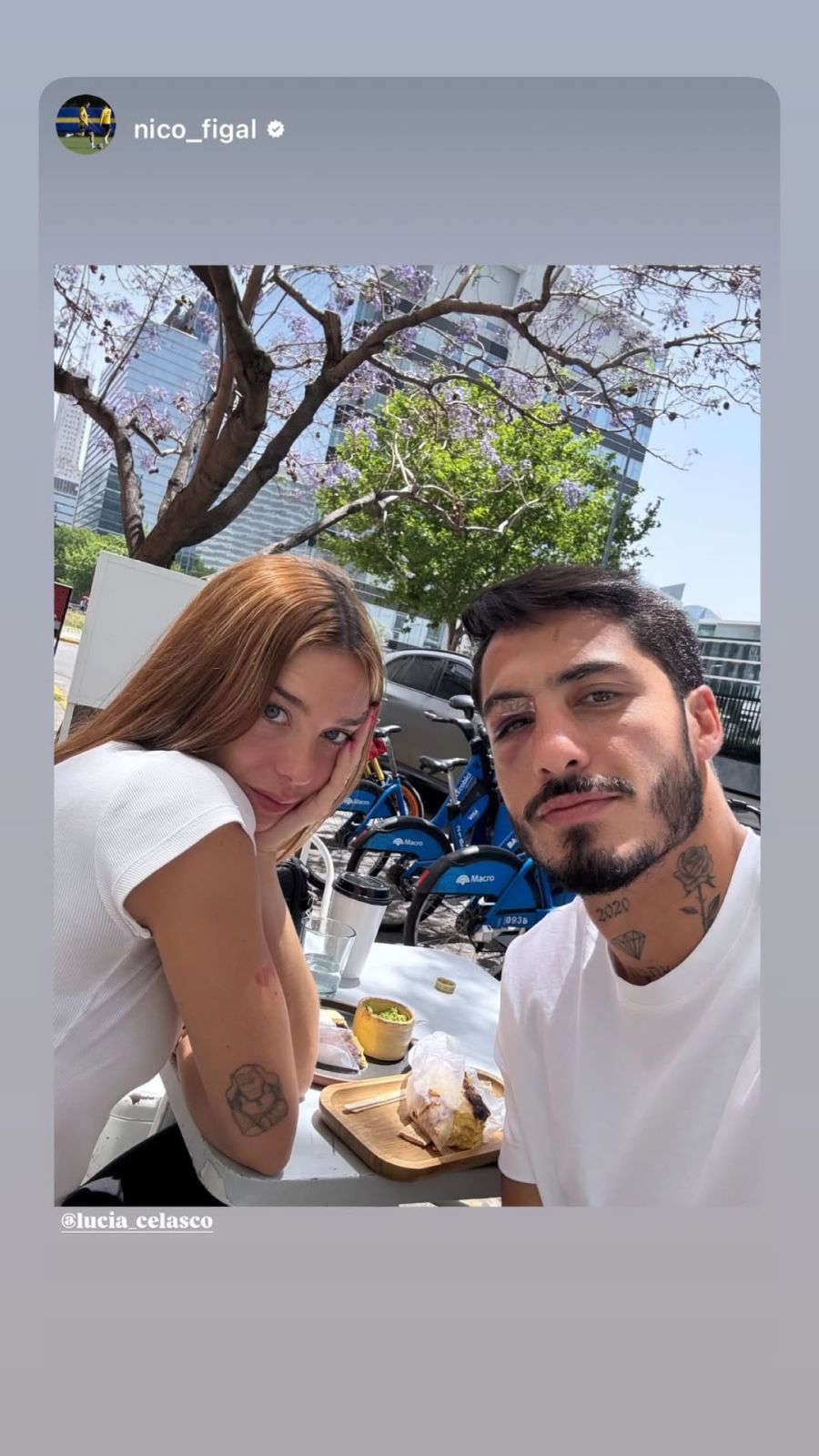 Lucía Celasco y Nicolás Figal