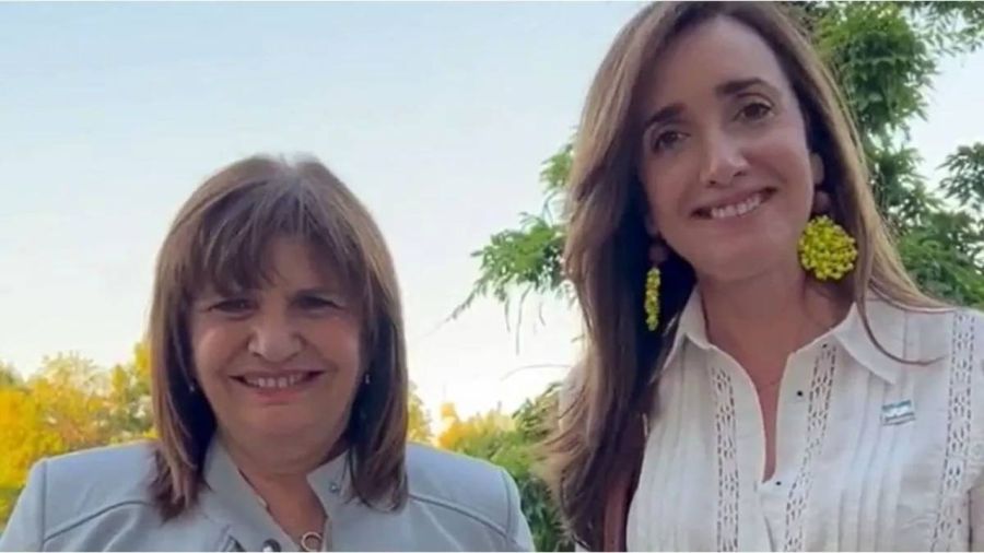 Patricia Bullrich y Victoria Villarruel