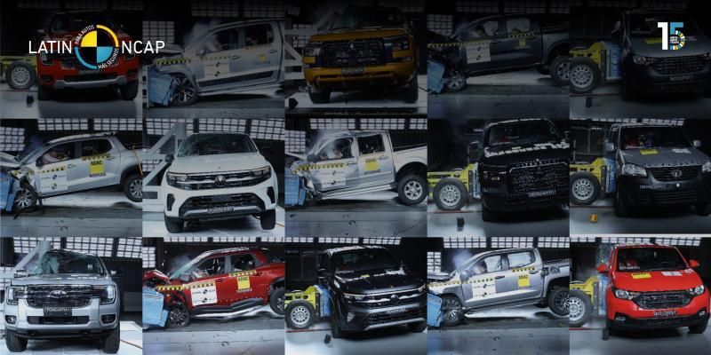 Solo dos pick-up medianas logran cinco estrellas Latin NCAP: ¿Cuáles son?