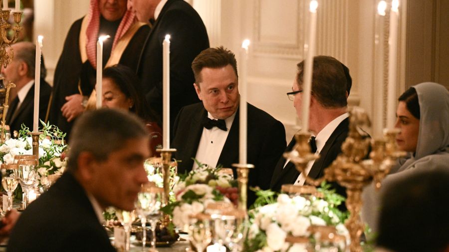 Cena de la Casa Blanca con Trump y el príncipe heredero saudí. 19112025