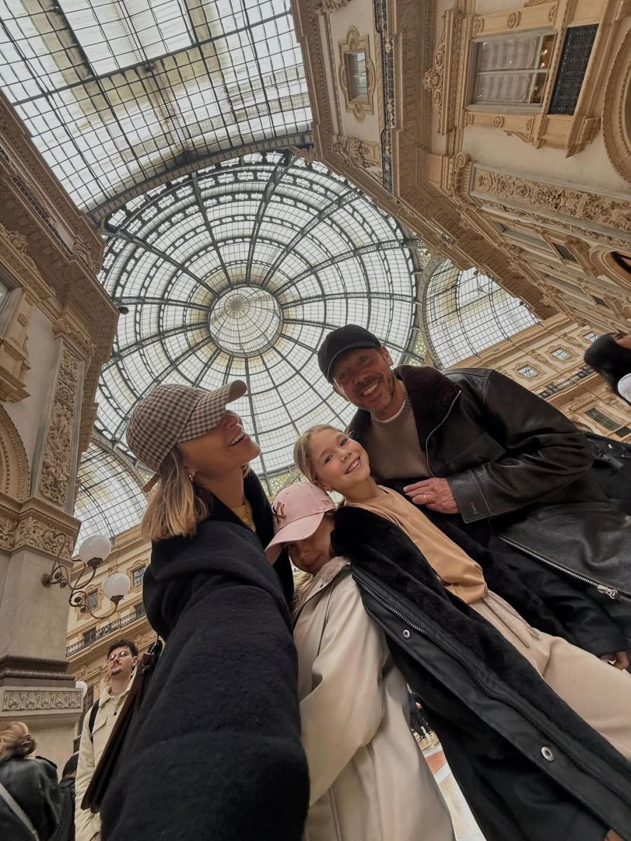 Cholo Simeone y Carla Pereyra