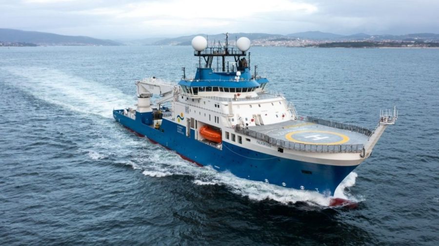 La expedición del Falkor (Too) iniciará su tercera y última campaña en el Mar Argentino