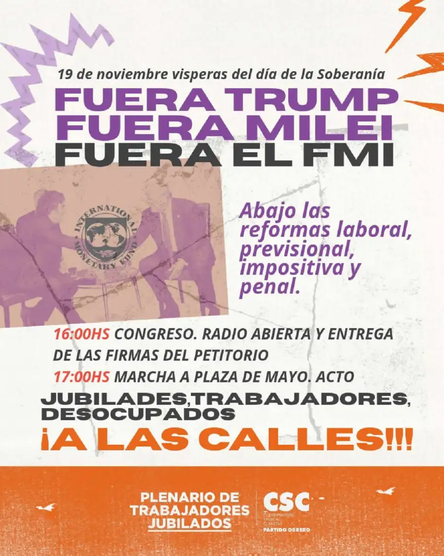 Marcha contra el Gobierno