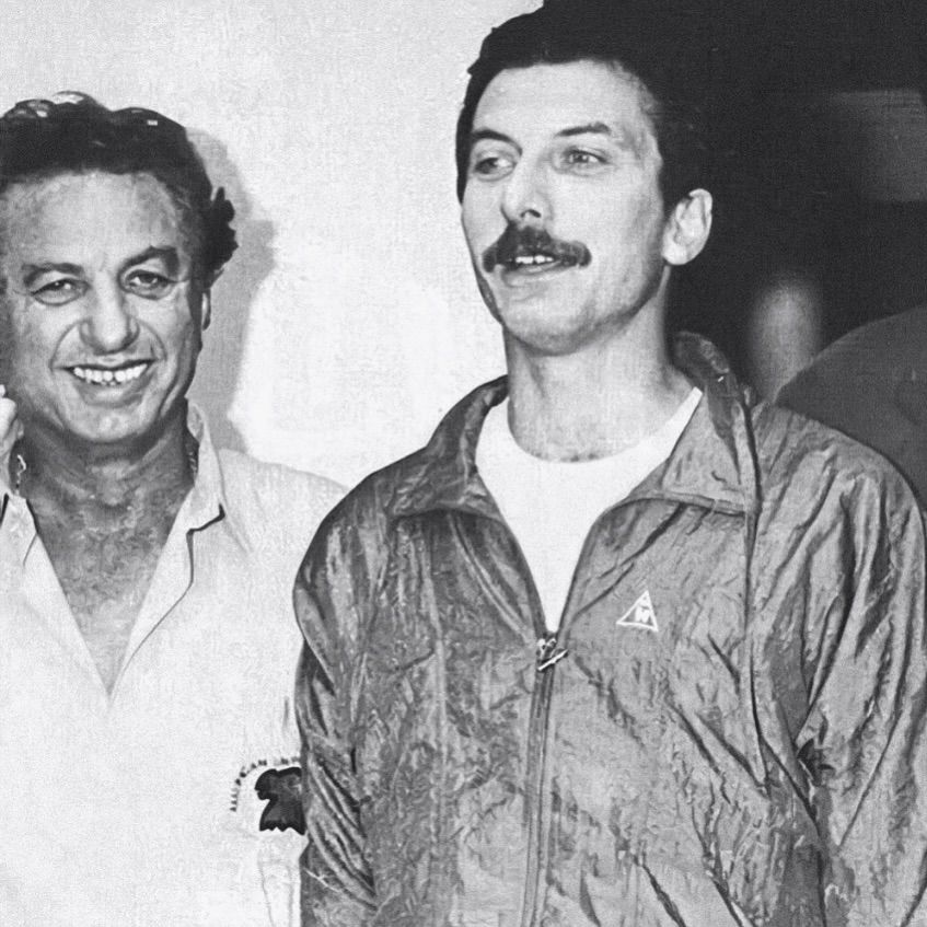 Mauricio y Franco Macri