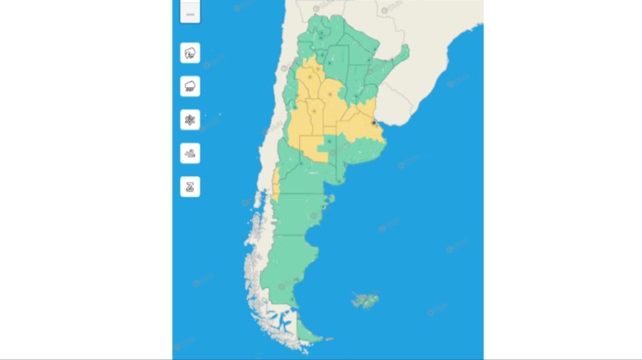 Clima jueves 20 de noviembre