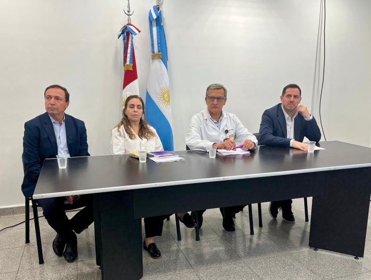 Conferencia de prensa Maternidad Provincial