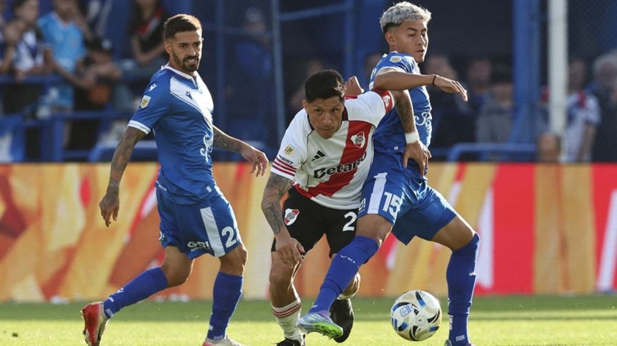 Enzo Pérez jugando para River Plate