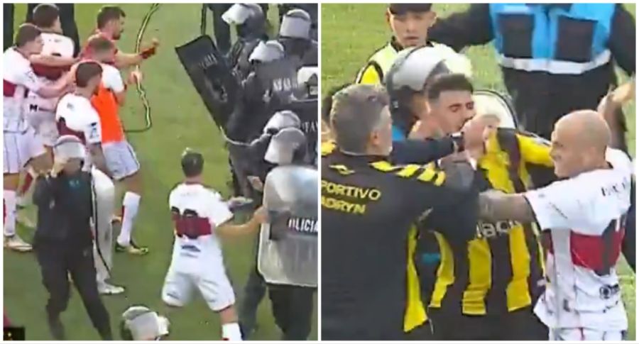 Escándalo Morón - Deportivo Madryn