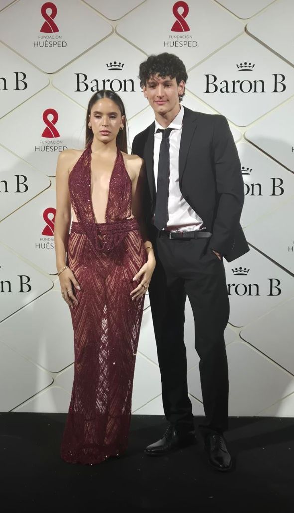 India Ortega y su hermano Bautista