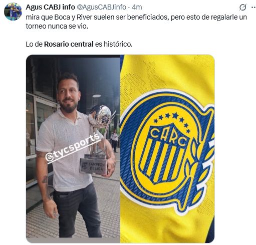 Los desopilantes memes sobre Rosario Central y la AFA