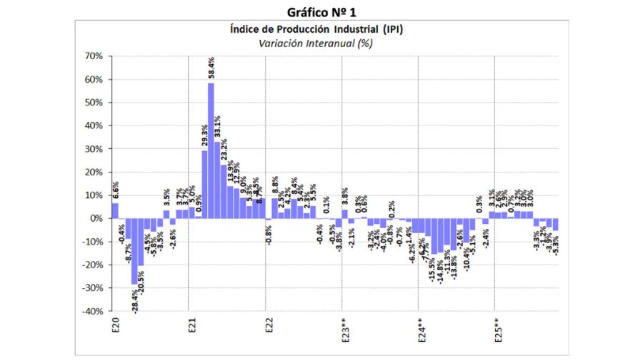 Producción Industrial 20112025