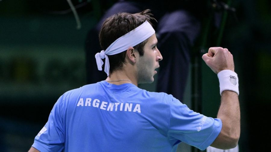 Tomás Etcheverry en las finales de Copa Davis 2025
