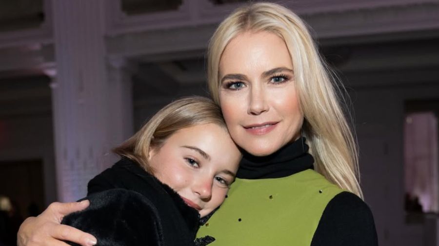 Valeria Mazza y su hija