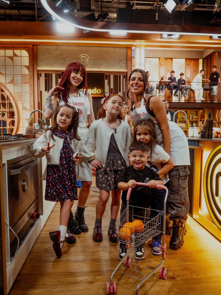 Benja, el hijo de Valentina Cervantes y Enzo Fernández, en MasterChef Celebrity