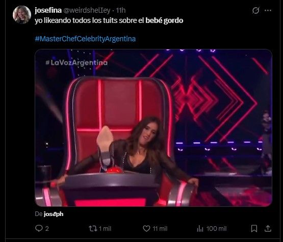 El hijo de Valentina Cervantes y Enzo Fernández fue furor en la red