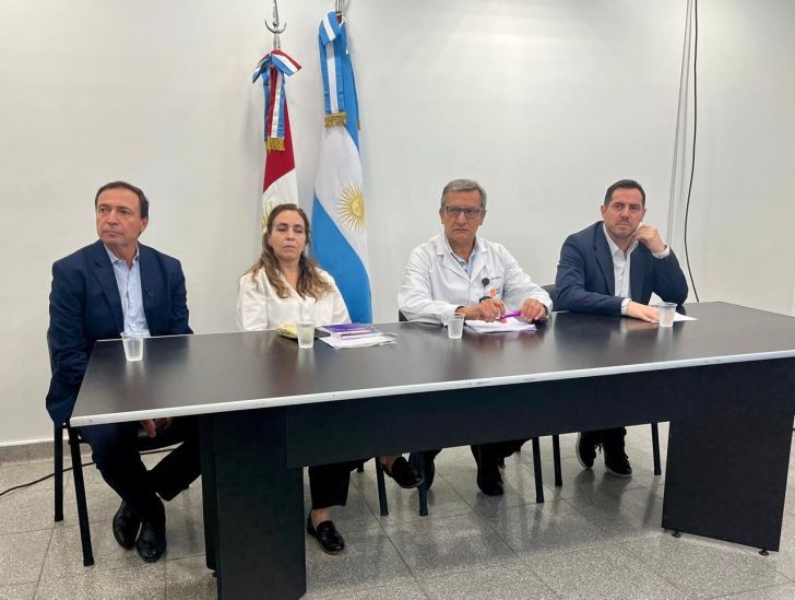 Autoridades del Ministerio de Salud