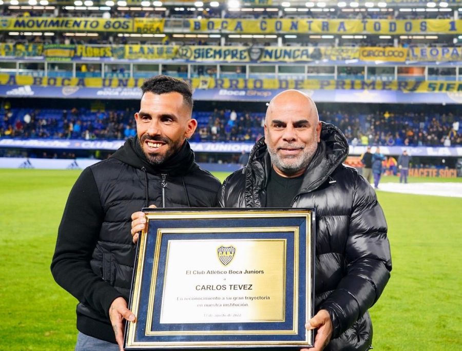 Carlos Tevez & Mauricio Serna