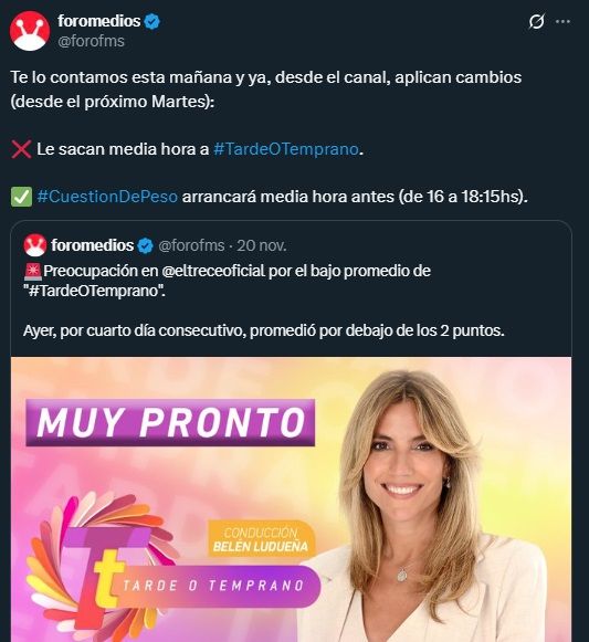 La drástica decisión de El Trece con el programa de María Belén Ludueña por su bajo rating