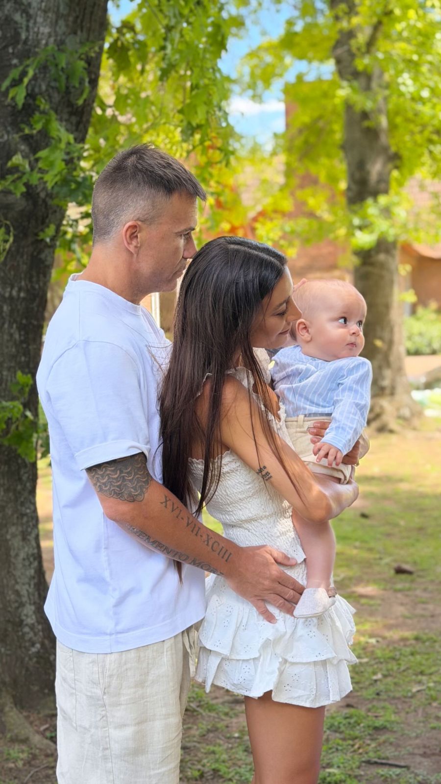 Bautismo hijo de Sol Pérez