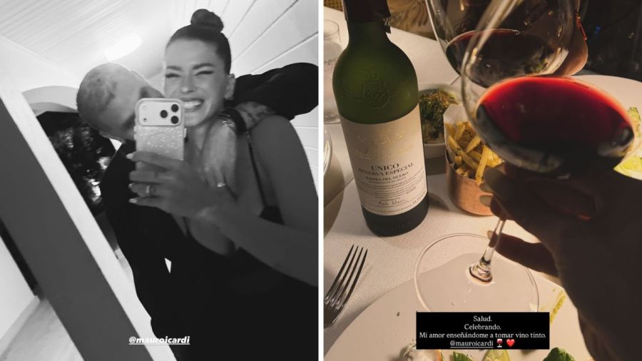 El íntimo festejo de Mauro Icardi y la China Suárez