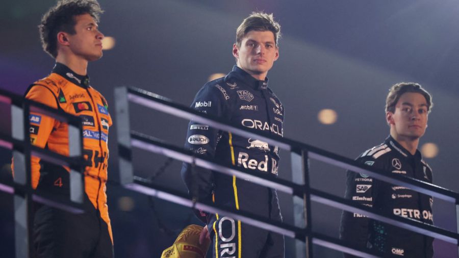 Los McLaren, descalificados en Las Vegas. Festeja Verstappen.