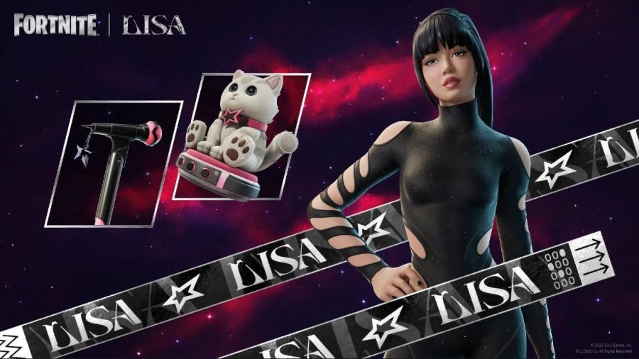 Lisa en el Fortnite Festival 