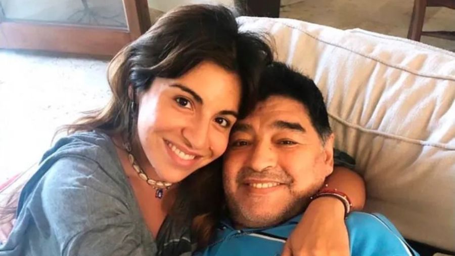 Gianinna y Diego Maradona