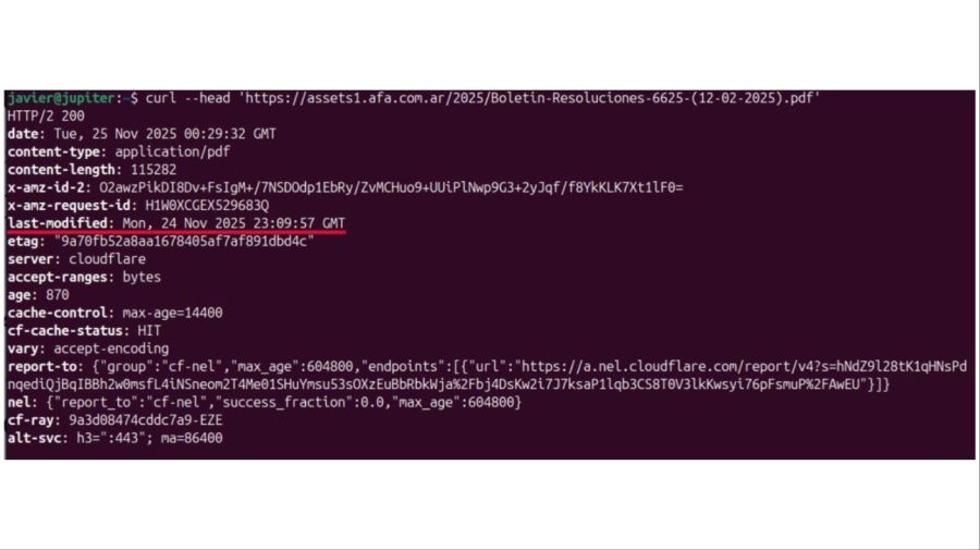 The Argentine Football Association had forged a document to punish Estudiantes for walking backwards in the hallway