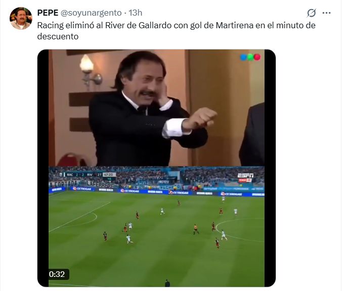 Memes eliminación River