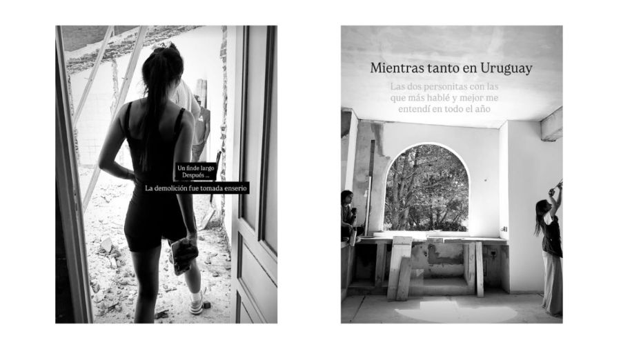 Casa de Zaira Nara en Uruguay