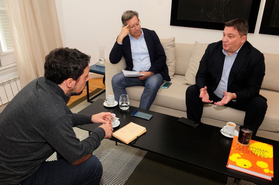 Entrevista. Alejandro Macfarlane en su diálogo con Ceferino Reato y Claudio Celano Gomez