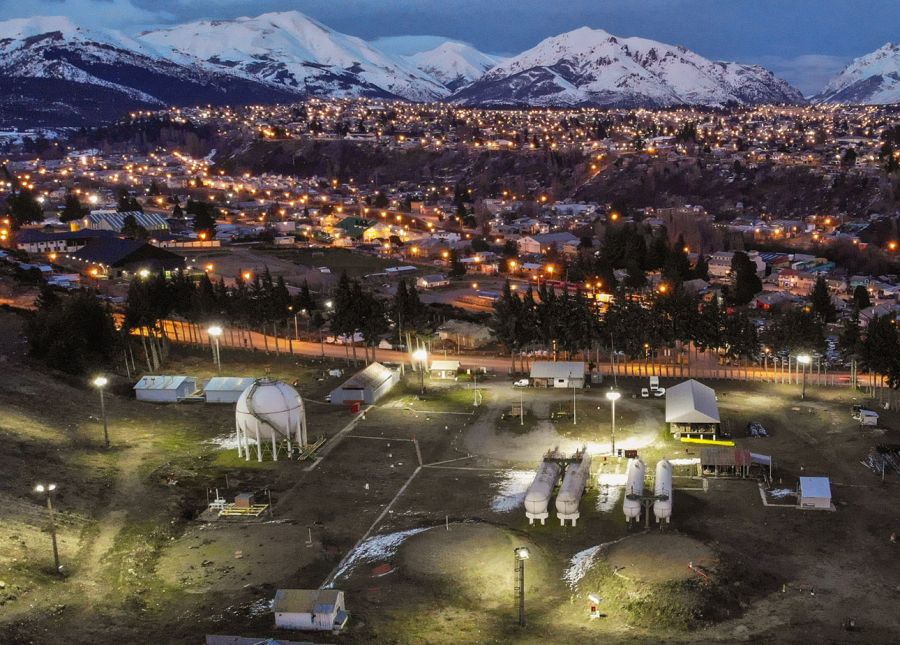 Instalación: Planta de Inyeccion de Propano, ubicada en Bariloche.