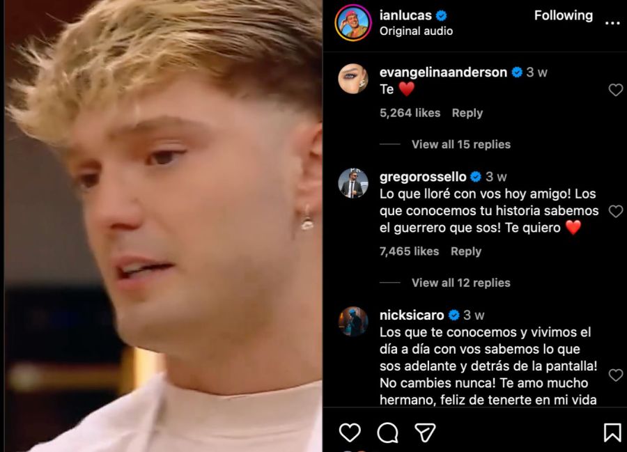 Evangelina Anderson, Ian Lucas