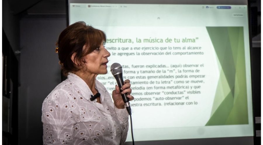 “Tu escritura, la música de tu alma”