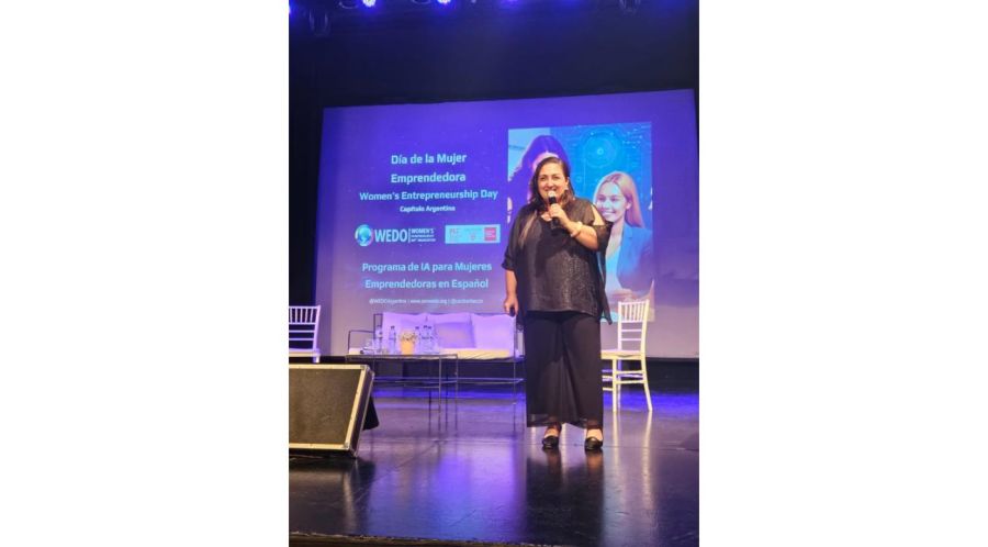 Bajo el liderazgo de Cecilia Ribecco, Mendoza fue sede nacional del 19N y lanzó programa pionero de IA en español para emprendedoras
