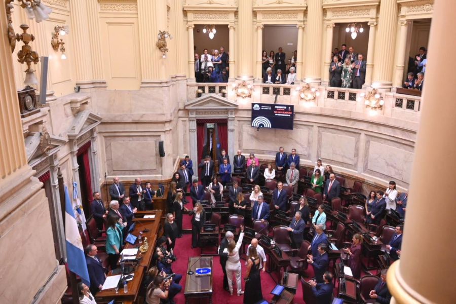 Karina Miley, Patricia Bullrich, Manuel Adorni