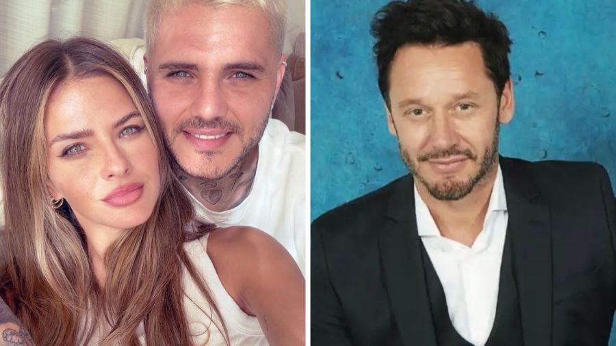 China Suárez, Mauro Icardi y Benjamín Vicuña