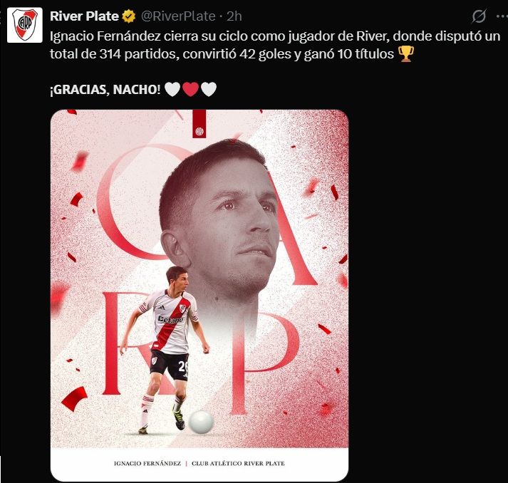 Despedidas de River Plate