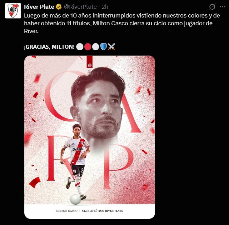 Despedidas de River Plate