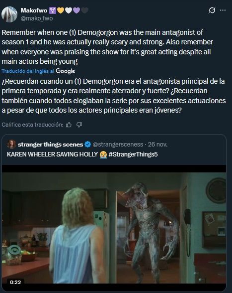 Los fanáticos de Stranger Things opinaron sobre la escena de Karen Wheeler y Holly 2