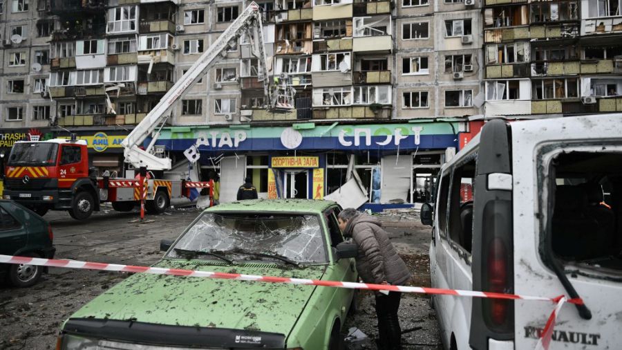 Ukraine is still under Russian bombing. Many people flock to subway stations at night trying to stay safe from Russian drones.