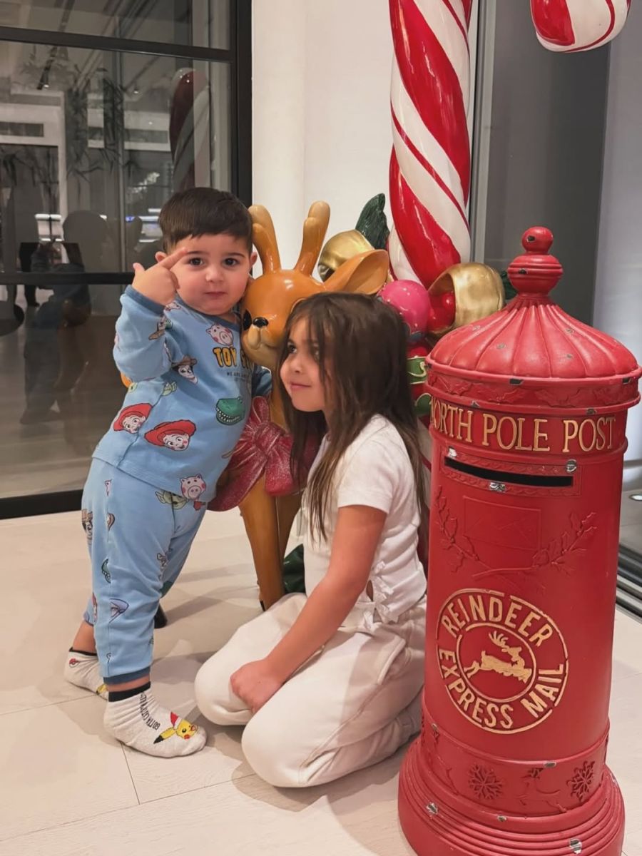 Valentina Cervantes mostró la decoración navideña de su casa