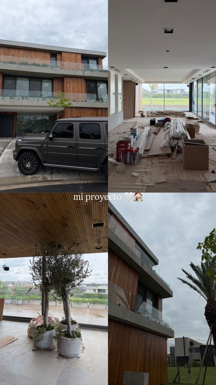 Casa de Wanda Nara en Nordelta