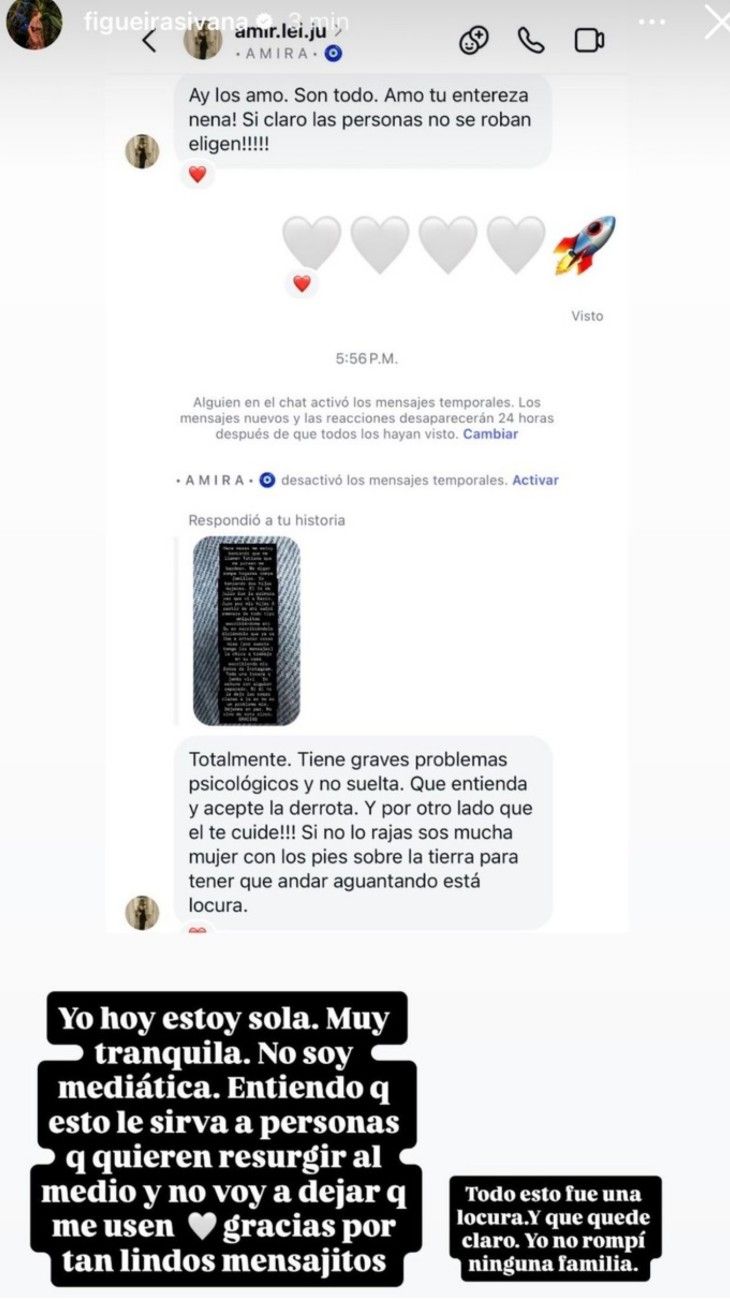 El descargo de Ivana Figueiras