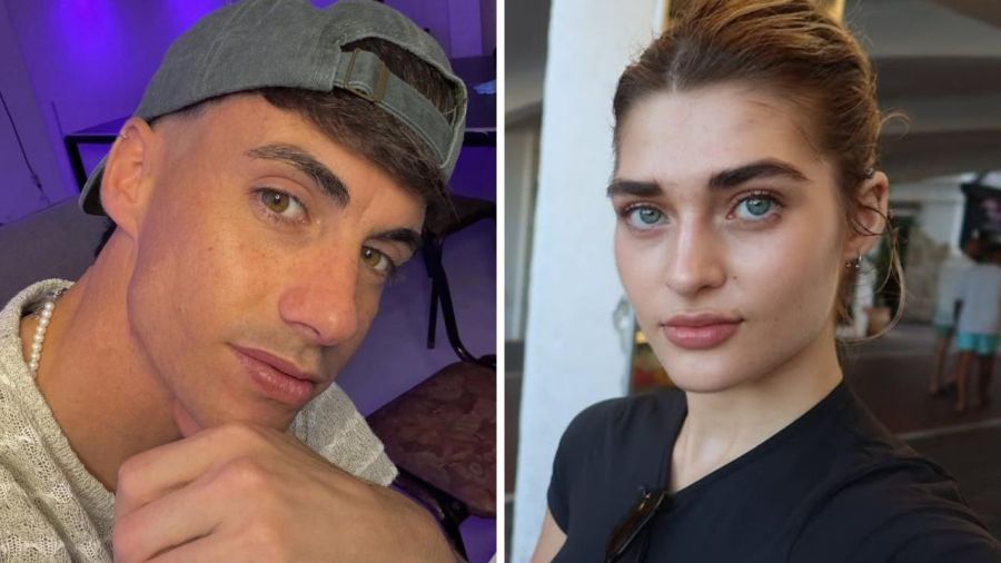 Alan Simone y Marta Fort