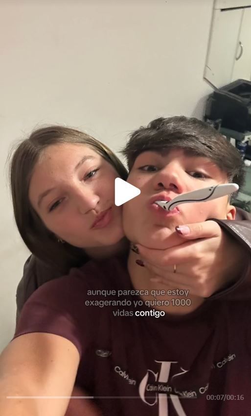 Allegra Cubero y Lucho Ferrari