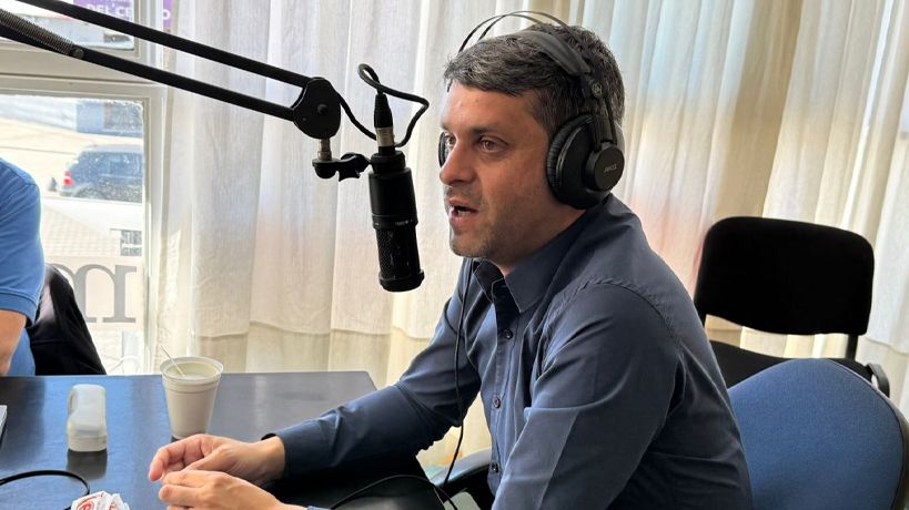 Federico Zárate en entrevista